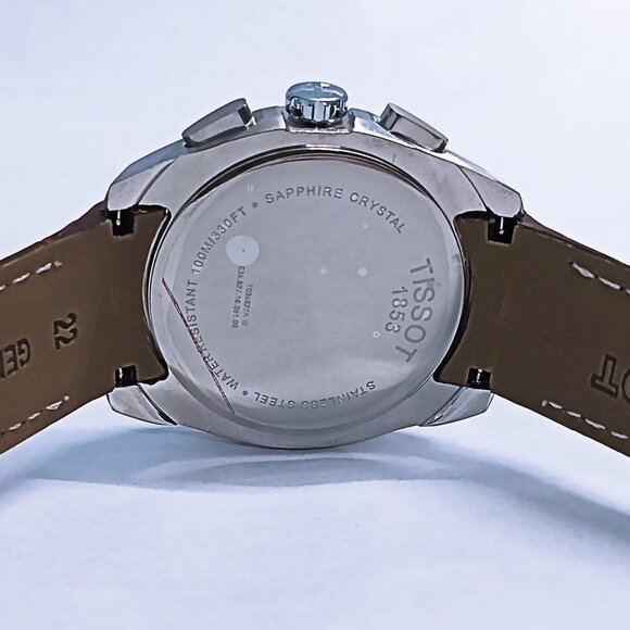 NEW STOCK - TISSOT Swiss Chronograph Tachymeter Quartz Formal Men's Wristwatch - Picture 6 of 9